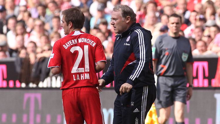 Hermann Gerland und Philipp Lahm pflegen eine besondere Beziehung.