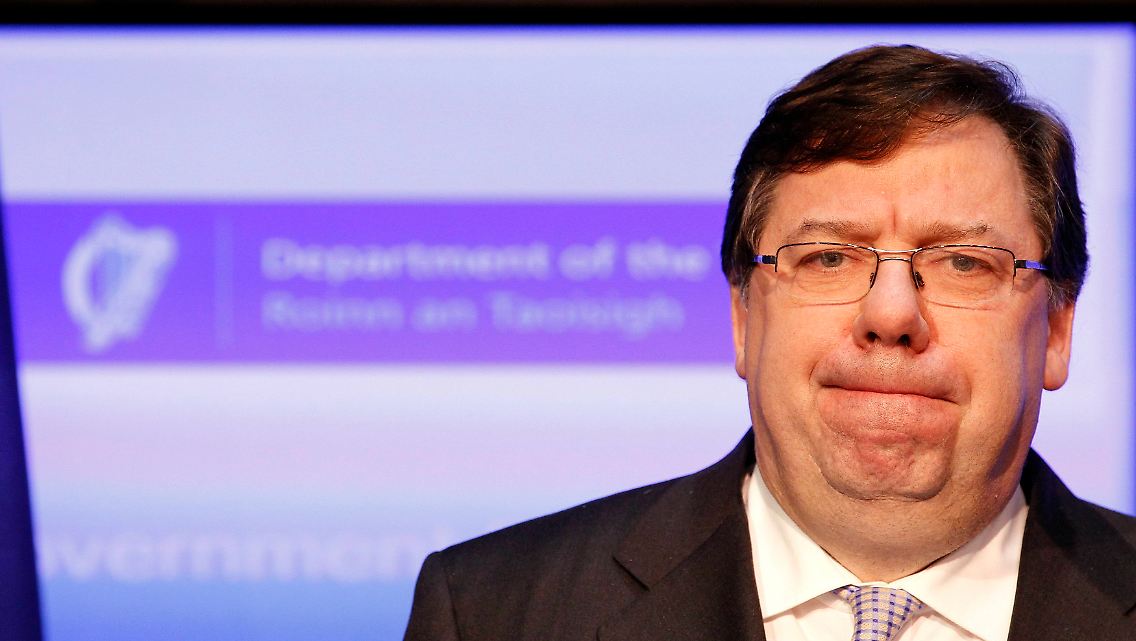 Brian Cowen muss der Realität ins Auge schauen. Seine Tage als Premierminister scheinen gezählt.
