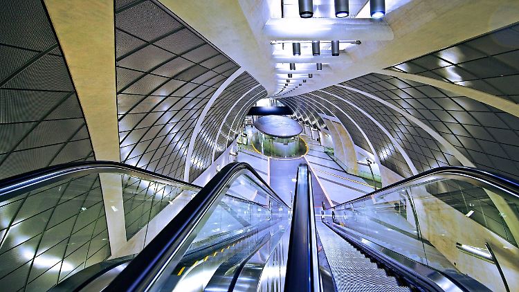 Die U-Bahn-Station am Kölner Heumarkt: Mit dem AEG-Verbindungstunnel hat das kaum mehr was gemeinsam.