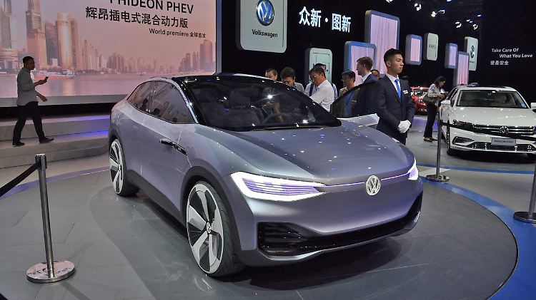 In Shanghai präsentierte VW seine handgefertigte Studie ihrer Submarke I.D.
