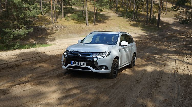 Der Mitsubishi Outlander ist das meistverkaufte SUV mit Plug-in-Hybrid.