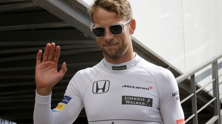 Gut gelaunt und schlagfertig beim Comeback: Jenson Button.