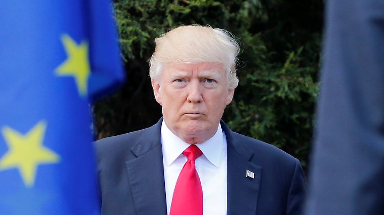 Donald Trump: kam später als alle anderen - und blockierte.