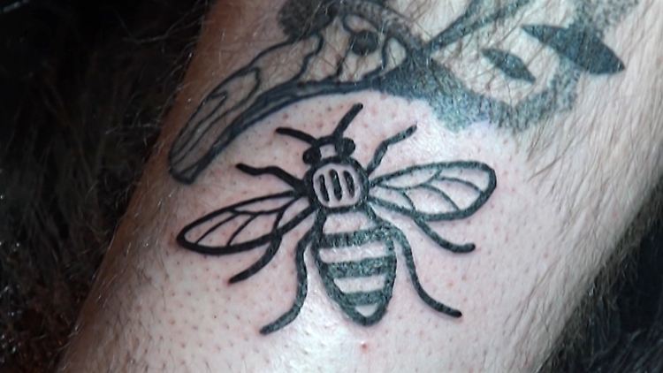 Die Biene ist ein Symbol für Manchester.