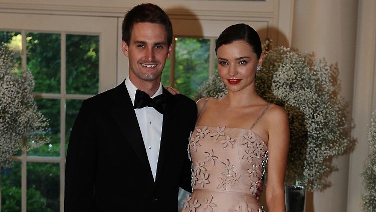Miranda Kerr und Evan Spiegel lernten sich 2014 in New York kennen.