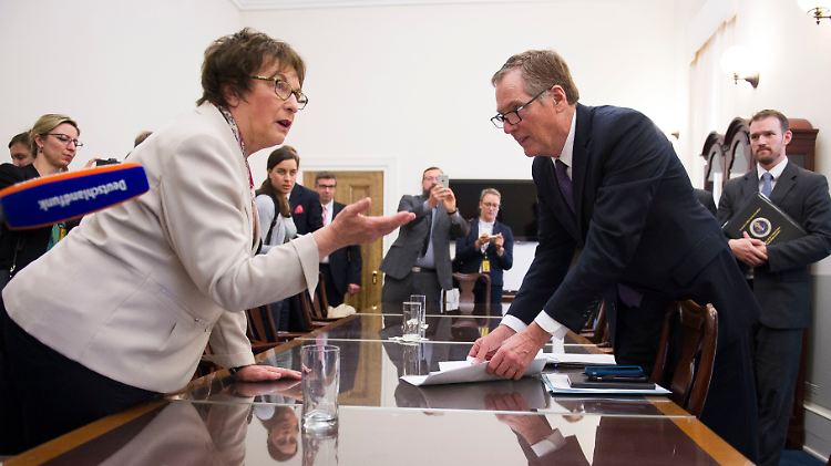 Brigitte Zypries traf erst kürzlich den US-Handelsbeauftragten Robert Lighthizer.