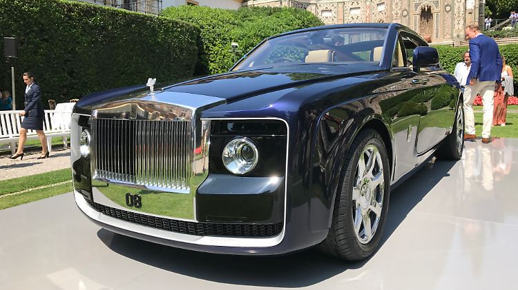 Sieht aus wie ein Rolls-Royce Phantom, ist aber ein Sweptail, der teuerste Neuwagen der Welt.