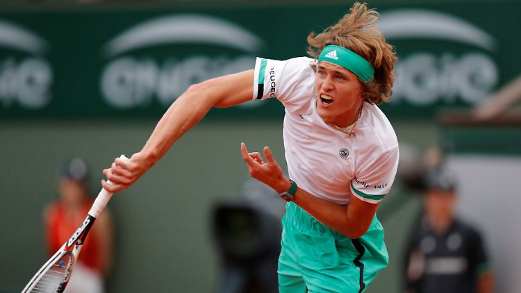 In der Warteschleife: Alexander Zverev.