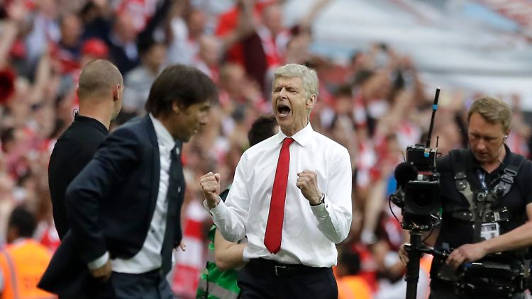 Pokalsieger: Arsène Wenger.