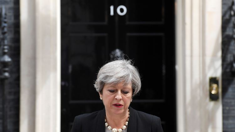 Vor ihrer ersten großen Bewährungsprüfung: Premierministerin Theresa May.