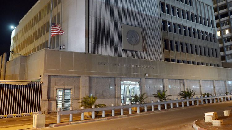 Bisher steht die US-Botschaft in Tel Aviv - und sie soll da vorerst auch bleiben.