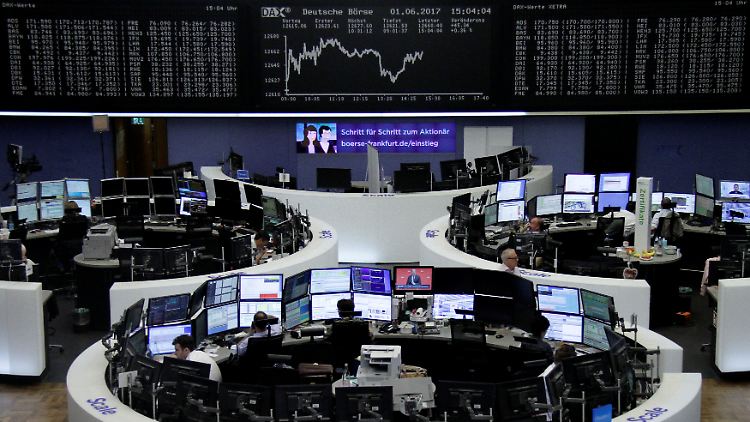 Der Dax am Donnerstag: Der Juni beginnt an der Börse freundlich.