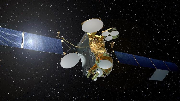 Der neue Satellit 172B des europäischen Betreibers Eutelsat.