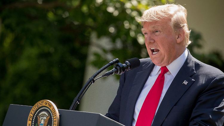 Will mit "den Demokraten" über einen neuen Klimavertrag sprechen: Donald Trump.