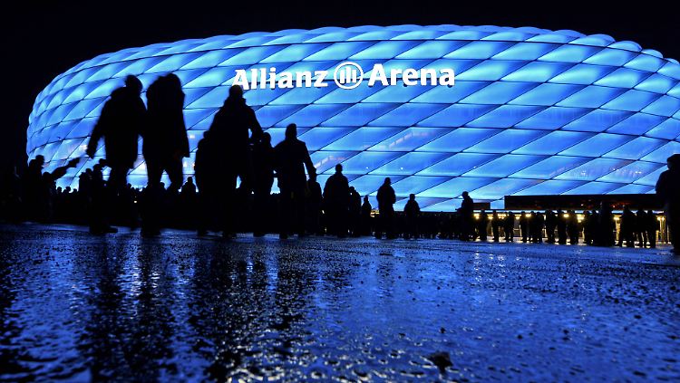 Die Allianz Arena fasst 75.000 Zuschauer. Für die Regionalliga ist dies viel zu groß.