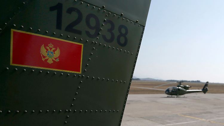 Montenegros Armee umfasst nur etwa 2000 Soldaten.