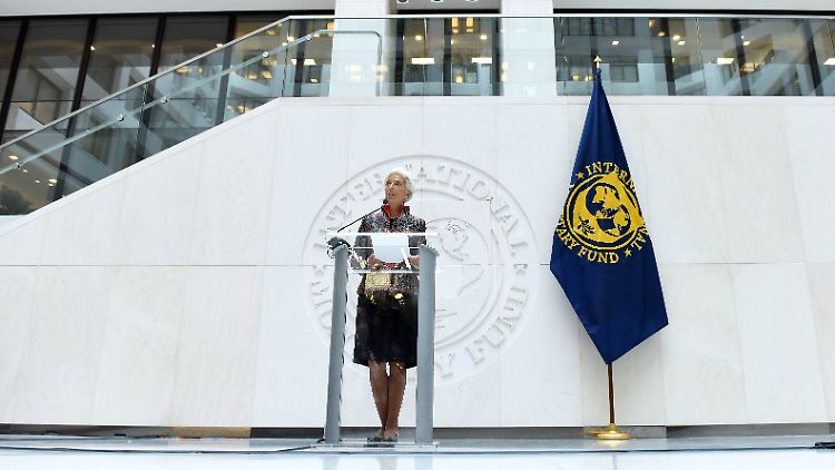 "Wenn die Gläubiger noch nicht so weit sind, ...": IWF-Chefin Christine Lagarde (Archivbild).