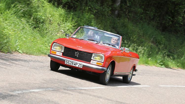 Mit dem Peugeot 304 Cabrio zur Geburtstätte der Löwenmarke.