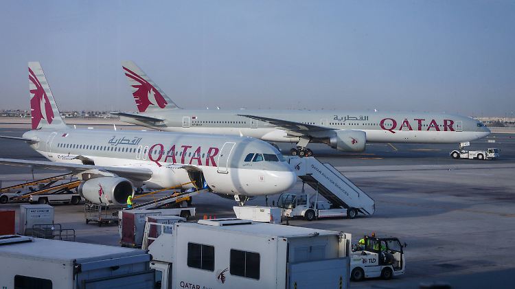 Unter massivem Druck: Qatar Airways.