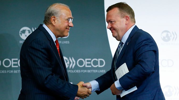 Der Generalsekretär der OECD und Dänemarks Premier sind sich einig. Auch Dänemark hat das Übereinkommen unterzeichnet.