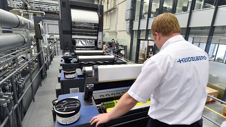 Heidelberger Druck ist es gelungen, wieder profitabel zu werden.
