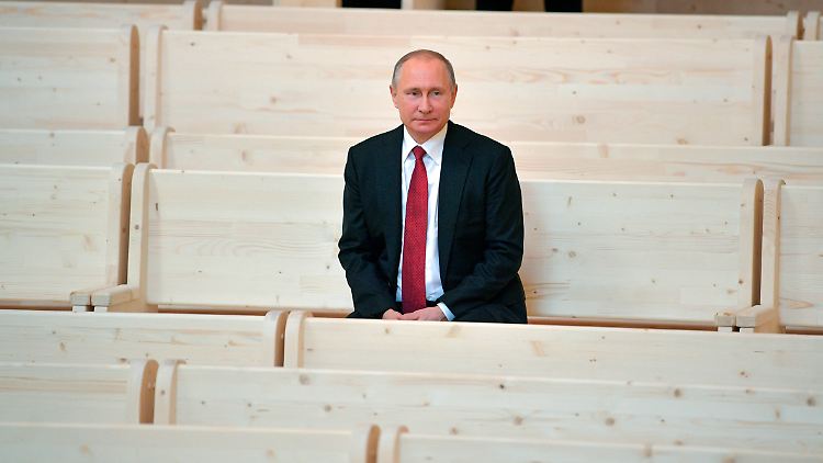 Hat offenbar nur gute Tage: Russlands Präsident Wladimir Putin.