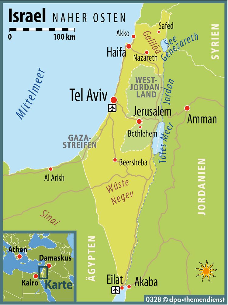 Von Eilat bis Safed: Mit öffentlichen Verkehrsmitteln lässt sich Israel gut auf eigene Faust bereisen.