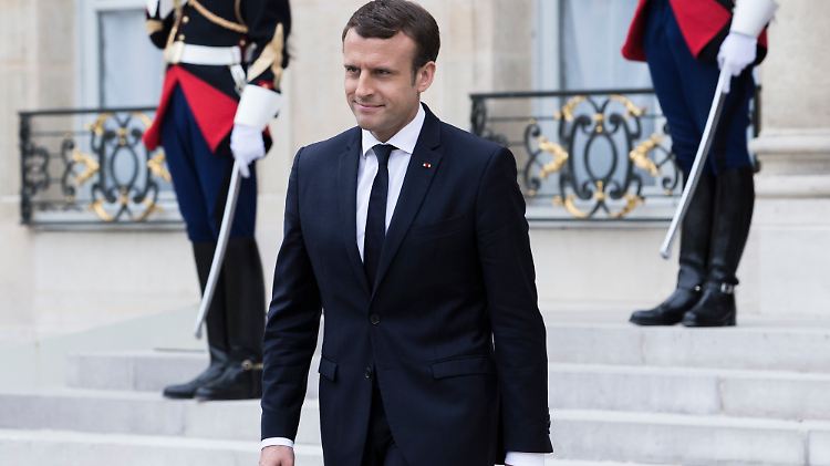 Seit einigen Wochen neuer französischer Präsident: der 39-jährige Emmanuel Macron.