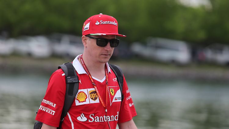 Kimi Räikkönen ärgert die Favoriten.