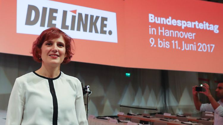 Katja Kipping hatte vor dem Parteitag schon gesagt, dass sie sich eine rot-rot-grüne Koalition vorstellen kann.