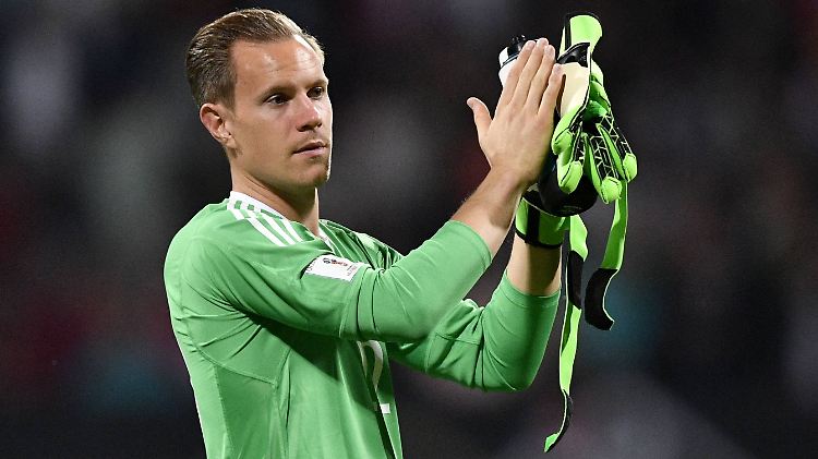 Hatte beim Dankesklatschen mit den Fans quasi mehr zu tun als während des gesamten Spiels: ter Stegen