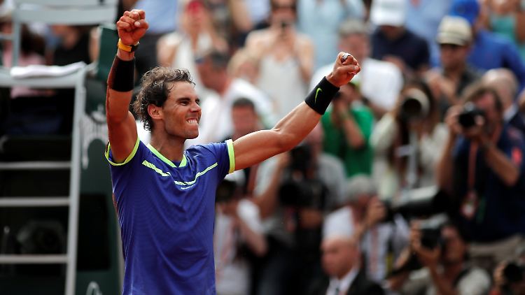 "La Décima" ist vollbracht: Zehnmal siegt Nadal in Paris.