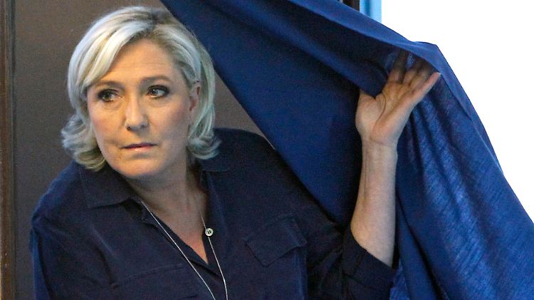 Mit ihrem Kurs spaltet Marine Le Pen den Front National.