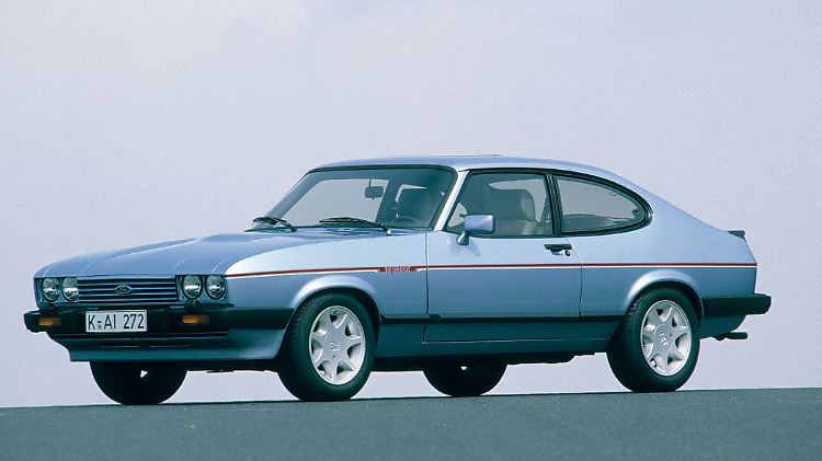 1981 wird der Capri Turbo mit 2,8-Liter-Vergaser-Sechszylinder und 188 PS Leistung das neue Spitzenmodell.
