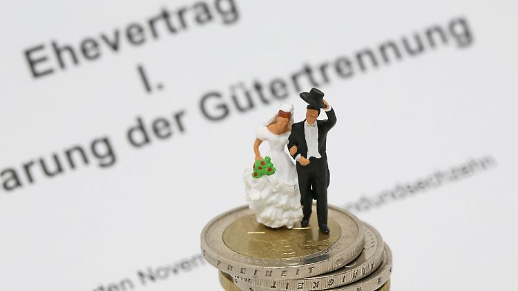 Nicht alles, was in einem Ehevertrag vereinbart wird, kann vor Gericht bestehen.