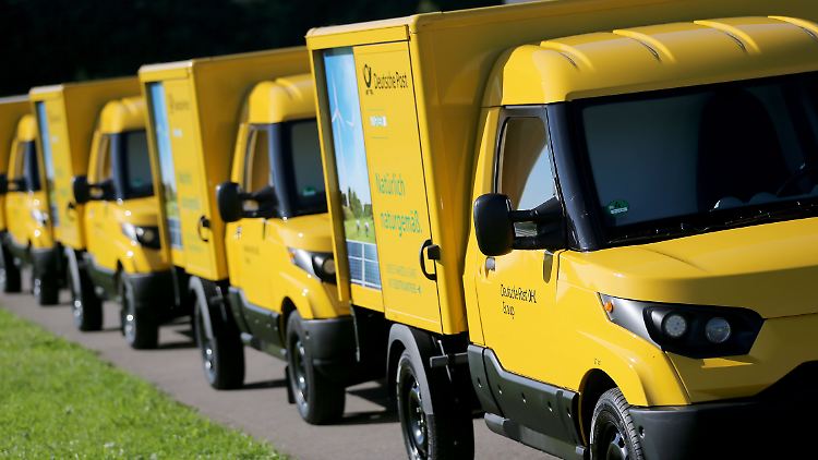 Schon auf deutschen Straßen unterwegs: Der StreetScooter der Deutschen Post.