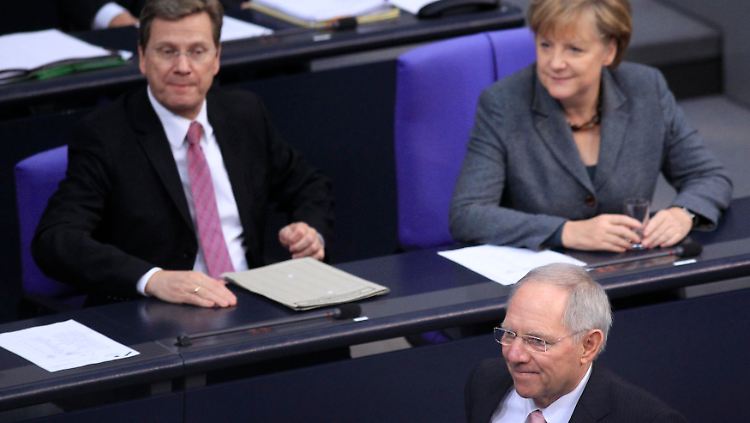 Finanzminister Schäuble muss trotz der geringeren Neuverschuldung die mit Abstand höchste Nettokreditaufnahme des Bundes durchsetzen.