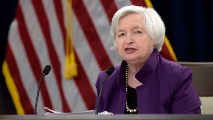 Yellen spricht zur Wochenmitte vor dem US-Kongress.