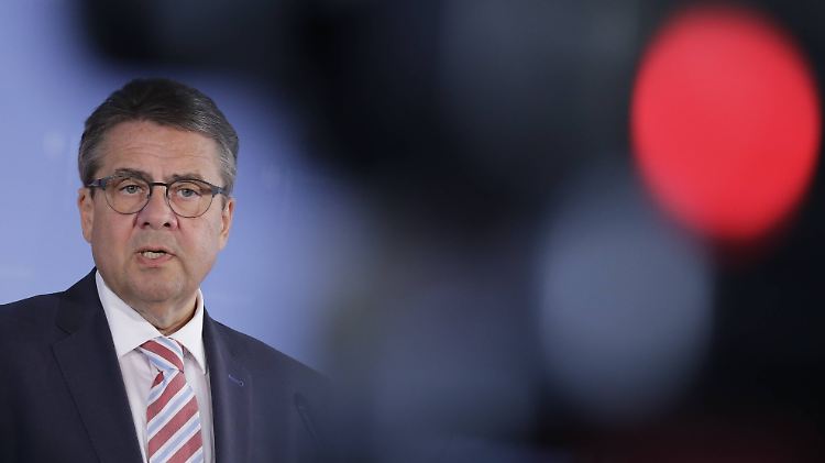 Im Angriffsmodus: Sigmar Gabriel.