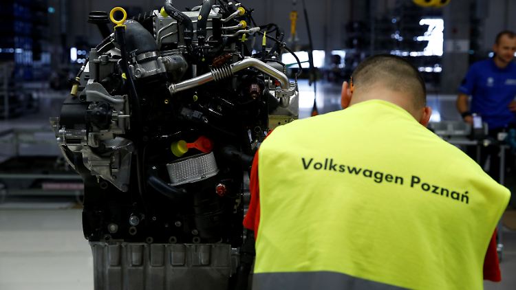 Im Volkswagen-Werk im polnischen Wrzesnia wird der Crafter produziert.