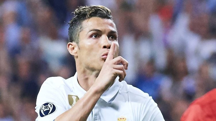 Beleidigt: Cristiano Ronaldo.