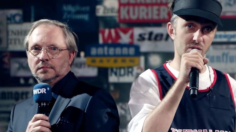 "Die Doofen"? Nein, Olli Dittrich (l.) und Jan Böhmermann.