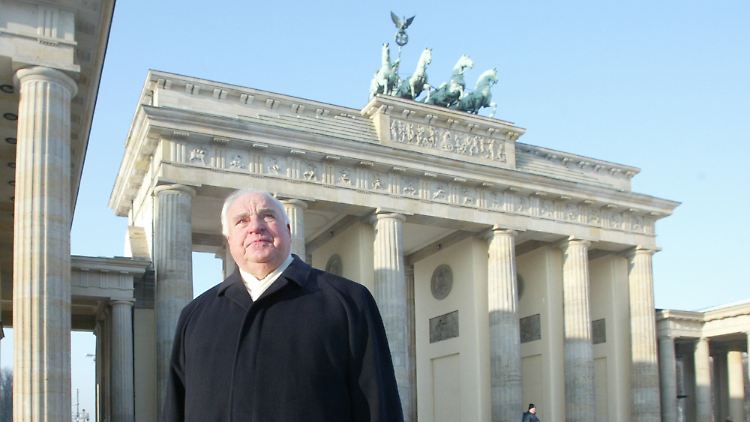 Helmut Kohl gilt auch im Ausland als Einheitskanzler. 