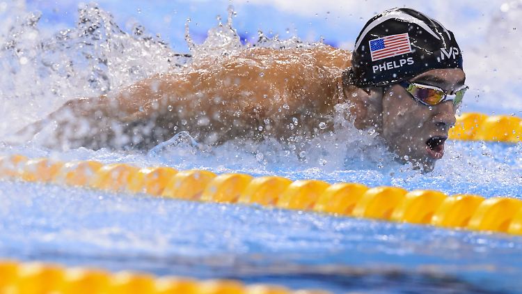 Im Schwimmbecken konnte Phelps kaum ein Sportler je das Wasser reichen.