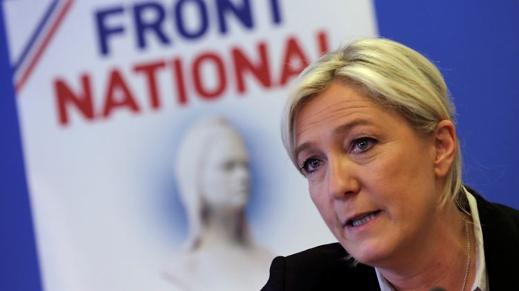Marine Le Pen sitzt künftig für den Front National in der Nationalversammlung. 