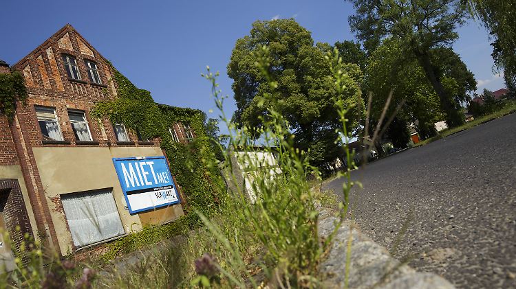 In Orten wie Welzow in Brandenburg ist vom Immobilienboom nichts zu spüren.