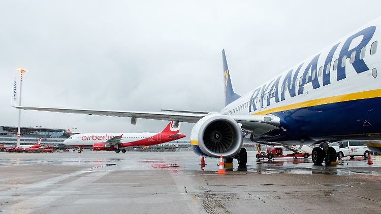 Ryanair fliegt derzeit den Berliner Flughafen Schönefeld an. 