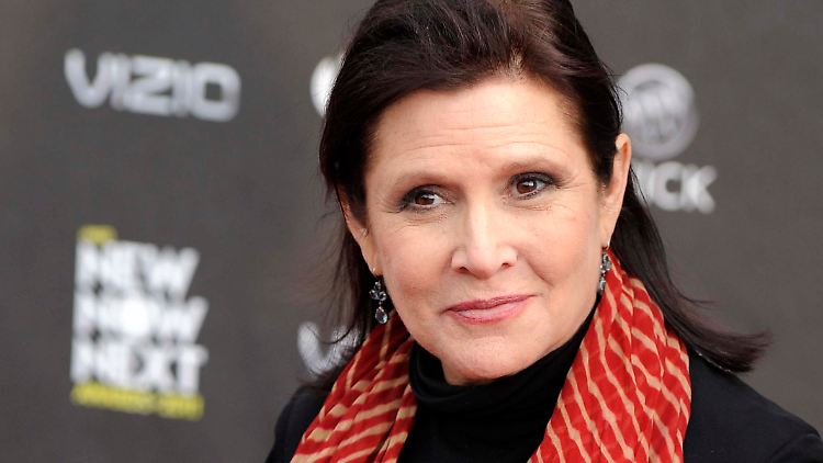 Noch ein letztes Mal im Kino zu sehen: Carrie Fisher.
