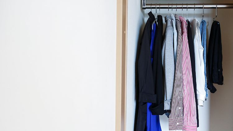 Ein Kleiderschrank: Als Versteck immer wieder beliebt.
