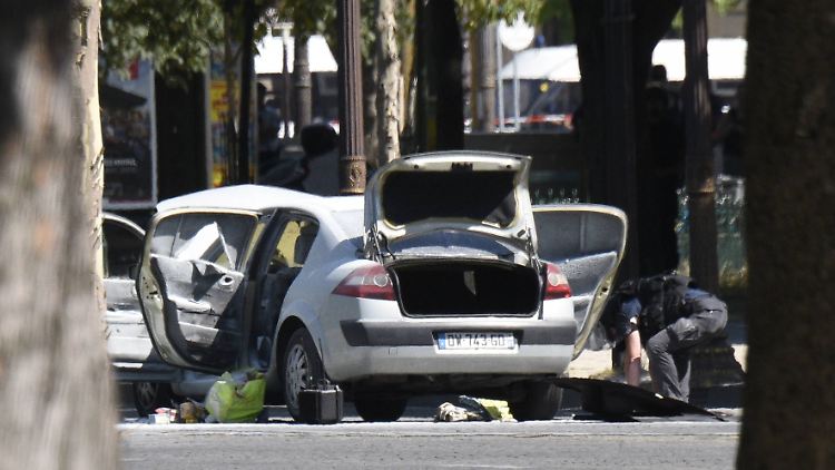 Außer dem Attentäter ist bei der Fahrzeug-Attacke niemand getötet worden.